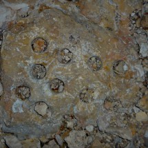 Interesting rock seen on the ascent to Hunter Peak